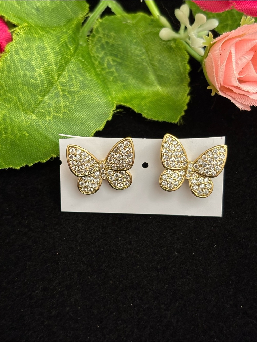 Gold Plated Butterfly earrings
